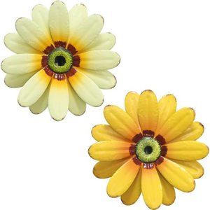 10'' Sunflower Wall Decor, Metal Flower Wall Art Decorations, Sunflower Spring